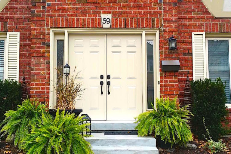 Front door replacement double steel front door