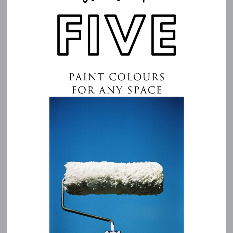 Our Top 5 Favourite Paint Colours