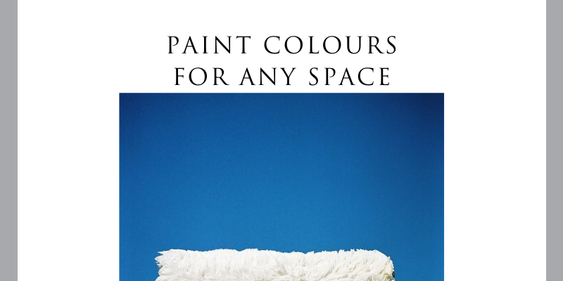 Our Top 5 Favourite Paint Colours